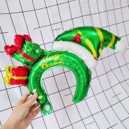 【Mini嚴選】幼兒園必備 聖誕節活動充氣球 充氣發箍 隨機出貨