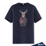 鹿先生的時尚哲學潮流短袖T恤 二色-HeHa(現貨+預購)