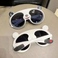 【Mini嚴選】超萌熊貓偏光太陽眼鏡 附眼鏡盒